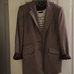 Ralph Lauren Tweed Blazer size 8